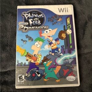 Phineas and Ferb across the second dimension (Wii)